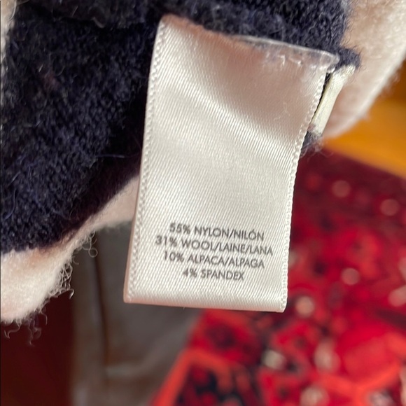 Ann Taylor Blue and White Crew Neck Sweater Size M - Picture 6 of 7